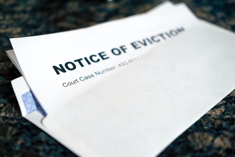 notice of eviction paperwork